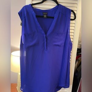 Torrid size 2 royal blue tank